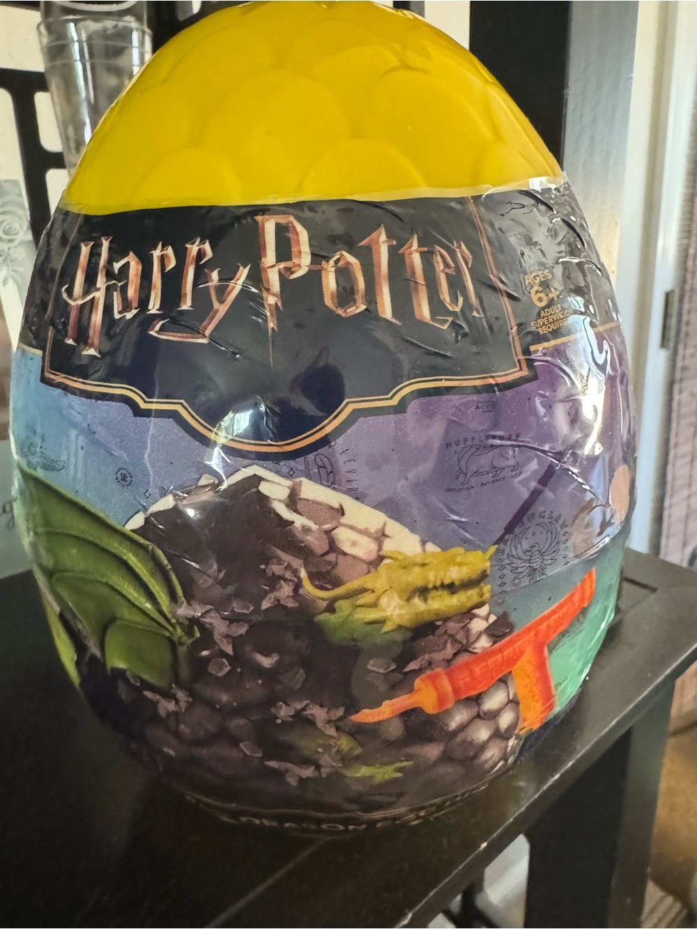 Harry Potter Dragon Surprise Egg Playset - Yellow & Multi